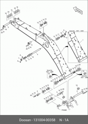 131004-00358 Втулка 131004-00449 131004-00358 DOOSAN