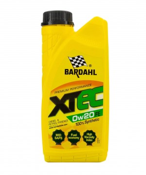 BARDAHL XTEC 0W20 FE (1L) масло моторное! синтAPI SN/SN+, ACEA C5, VW 508.00/509 36801 BARDAHL