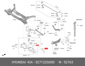 KIA CEED (2007>) М14*1,5*85 527122G000 HYUNDAI KIA