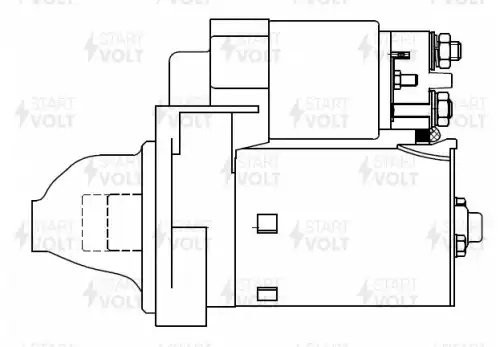 Стартер LST 2623 START VOLT