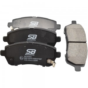 Колодки тормозные передние FORD FIESTA 08-/MAZDA 2 07- BP25562 BP25562 SB NAGAMOCHI