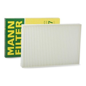 Фильтр воздушный салона AUDI A4 (01-07),A6 (99-05) MANN CU3037 MANN FILTER