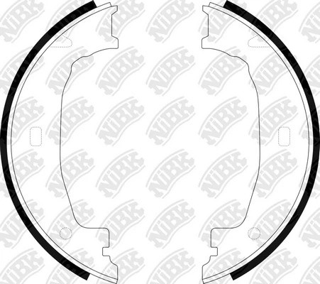 Колодки тормозные барабанные BMW E81/E87/E46/E90 00-  FN0559 FN0559 NIBK