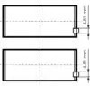 Вкладыши шатунные STD (пара) 79362600 KS RVI, Volvo 79362600 KOLBENSCHMIDT
