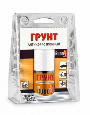 Антикор-грунт ремонтный флакон с кисточкой 15мл KUDO KU-70006 KUDO