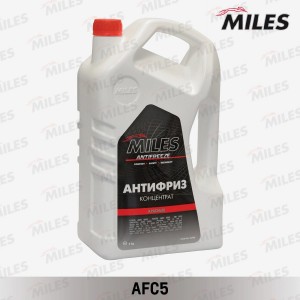 Антифриз концентрат G12/G12+ (красный, SUPER LONG LIFE COOLANT) 5кг AFC5 AFC5 MILES