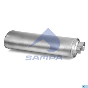 Глушитель основной MAN 021160 SAMPA