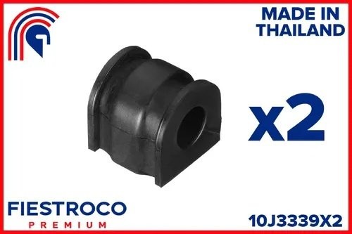 Комплект (2 шт) втулок переднего стабилизатора Renault Duster 10J3339X2 10J3339X2 FIESTROCO