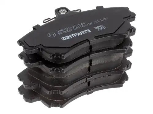 колодки дисковые передние! Mitsubishi Carisma, Volvo S40/V40 1.6-2.0/1.9TD 96> Z07406 ZENTPARTS