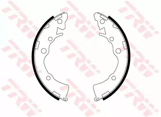 KIA PICANTO (2011>) задние GS8812 TRW