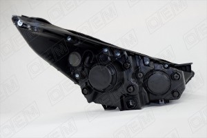 Фара левая Hyundai Ix35 2010-2014, без корректора, галоген, линзованная OEM0019FL OEMPARTS