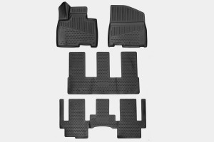Коврики 3D в салон подходят для KIA Carnival IV 2020 - >, Prestige, кроссвэн, 4ш ELEMENT3DA66518210 ELEMENT