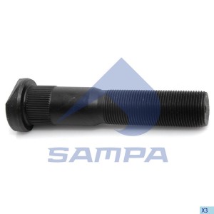 болт колесный! задн. M22x1.5x113 RVI ME/SE/CE/Premium/Kerax/AE Magnum 080437 SAMPA