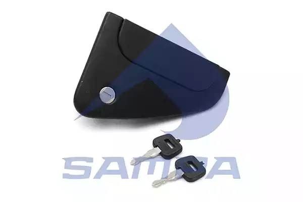 ручка двери !правая с личинкой и ключами \DAF F/CF65/75/85 051361 SAMPA