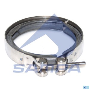 Хомут SCANIA 4,P,R,T series патрубка интеркулера SAMPA 041.301 SAMPA