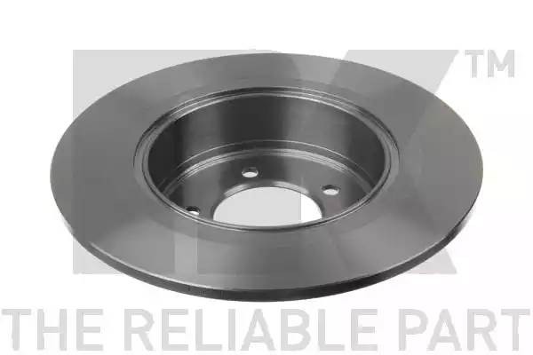 203083NK диск тормозной задний!\ Mitsubishi Lancer/Outlander 2.0/2.4/3.0/2.0D/2. 203083 NK