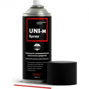 Смазка универсальная проникающая UNI-M 520мл аэрозоль EFELE 0092492 EFELE