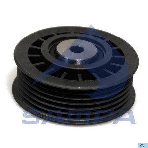 Ролик приводного ремня MERCEDES Sprinter,Vito обводной SAMPA 010.080 SAMPA