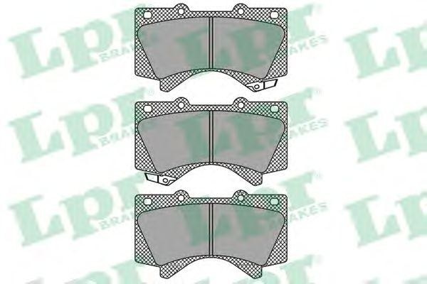 Комплект тормозных колодок 05P1418 05P1418 LPR