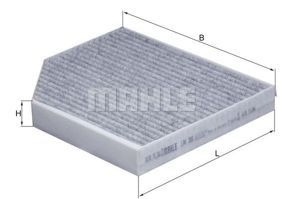 AUDI A4[B8] (2007>)/A5/S5 (2008>)/Q5 (2008>) УГОЛЬНЫЙ LAK386 MAHLE KNECHT