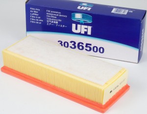 Фильтр воздушный AUDI A4 (8K), Q5 2.0TDI/TFSI 30.365.00 3036500 UFI