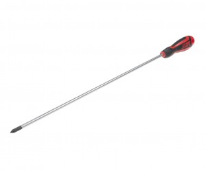 Отвертка крестовая PH 1.0х300мм усиленная (сталь Cr-Mo) JTC JTC-7606 JTC TOOLS
