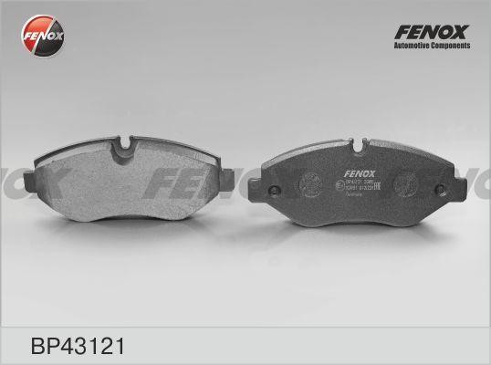 Колодки торм.пер. BP43121 FENOX