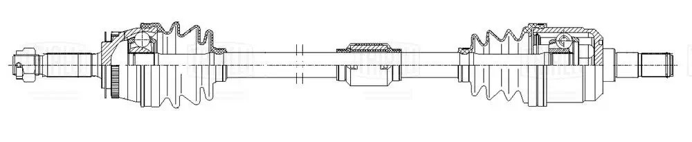 Привод передний правый AR 0830 TRIALLI