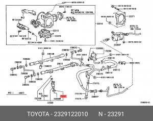 КОЛЬЦО УПЛОТНИТЕЛЬНОЕ 23291-22010 23291-22010 TOYOTA