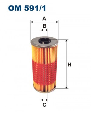 фильтр масляный!\ MB W210/W124/W140 4.2-5.0 M119 91> OM5911 FILTRON