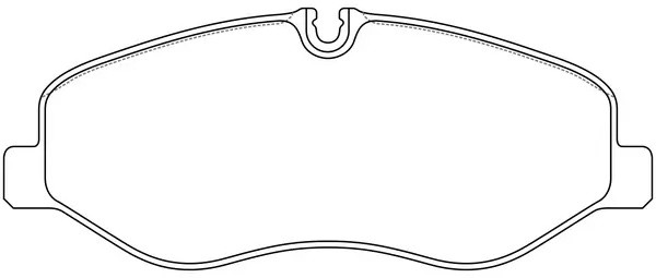 Колодки тормозные передние MERCEDES V-CLASS (W447) 14- BP31027 BP31027 SB NAGAMOCHI