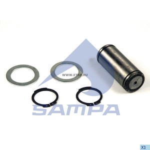 Палец RENAULT тормозной колодки (31.7x73мм,2 шайбы,2 стопора) SAMPA 075535 SAMPA