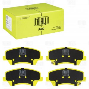 Колодки тормозные дисковые передние керамические PRO т/с Bosch R15 PF2208CR TRIALLI