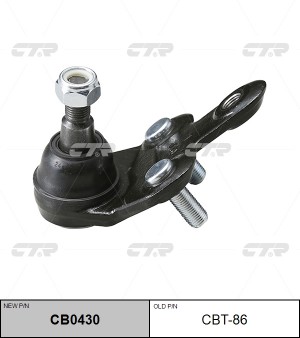 Опора шаровая TOYOTA Highlander (08-10) передняя нижняя левая CTR CB0430 CTR