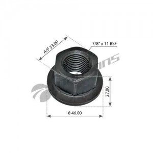 SCANIA 2/3/4/5/6 SERIE/AD90/AD100 7/8X27,7X11BSF / Topcover по ключ 32 100.084 MANSONS