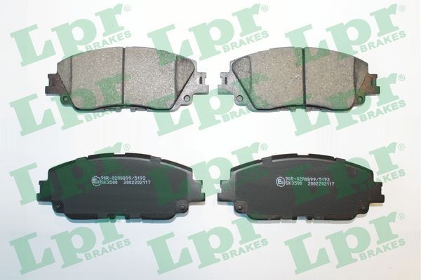 Колодки тормозные TOYOTA CAMRY V70/ RAV4 V 18- передние 05P2117 05P2117 LPR