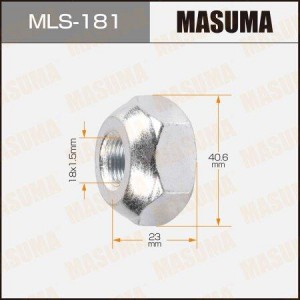 гайка колесная! M18x1.5\ Isuzu RH MLS-181 MASUMA