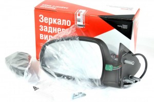 Зеркало боковое ВАЗ-1118 левое электропривод, обогрев ДААЗ 11180820100523 DAAZ
