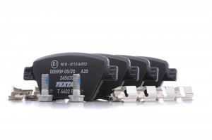 Колодки тормозные VW Caddy (10-) задние (4шт.) TEXTAR 2456301 TEXTAR