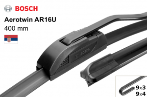 Щетка стеклоочистителя 400мм бескаркасная Retrofit Aerotwin BOSCH 3 397 006 824 BOSCH