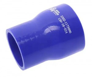 Муфта ГАЗ-3302,ГАЗель Next дв.CUMMINS ISF 2.8 интеркулера (50х63) синий силикон  130-16-024 MEGA POWER