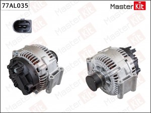 Генератор  MERCEDES SPRINTER 06-09 (14V 180A) Masterkit 77AL035 MASTER KIT