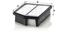 KIA CEED (2012-2018) 257х163х51 C26022 MANN FILTER