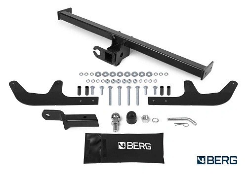 Устройство прицепное для а/м Lada Largus (вкл. Cross) 2012- "BERG" (шар Е, 1300/ F.6017.005 BERG