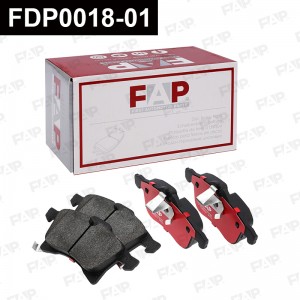 FDP0018-01 колодки дисковые! передние\ Opel Astra H/Meriva/Zafira 1.4-2.0/1.7CDT FDP0018-01 FAP