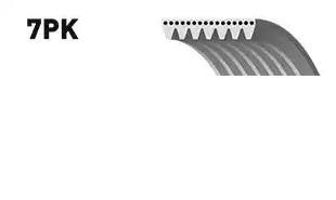 Ремень приводной поликлиновой 7PK1275 GATES 7PK1275T GATES
