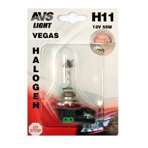 лампа! (H11) 55W 12V Vegas блистер 1шт.\ A78480S AVS
