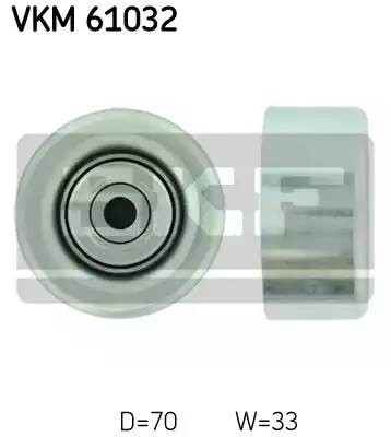 ролик обводной ремня НО! Toyota Land Cruiser Prado 120/150 2.7/4.0 03> VKM61032 SKF