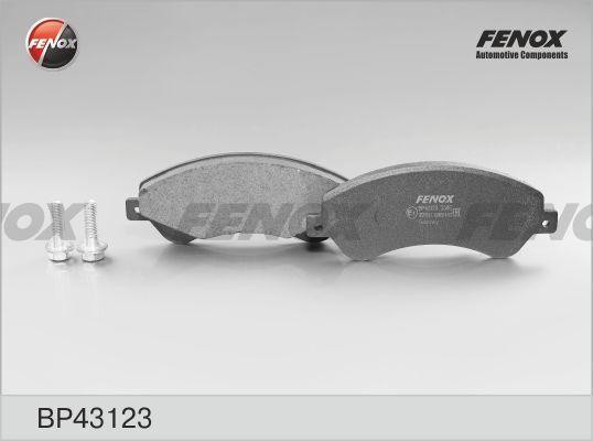 Колодки передние Ford Transit 06- 2.2TDCi, Transit Tourneo 2.2TDCi 07- BP43123 BP43123 FENOX