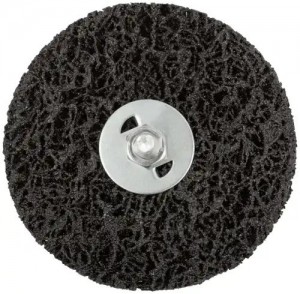 Круг шлифовальный 100мм хвостовик 6мм синтетический фибровый FIT 38636 FIT